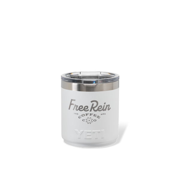 Free Rein YETI® 10oz Lowball-White