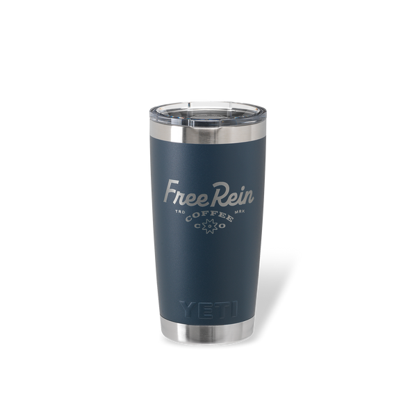 Free Rein YETI® 20oz Rambler-Navy