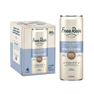 Protein Ready-to-Drink Cold Brew - Straight Vanilla 4 Pack