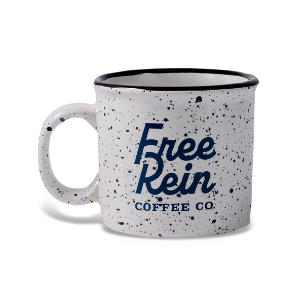 Free Rein Classic Campfire Mug in White