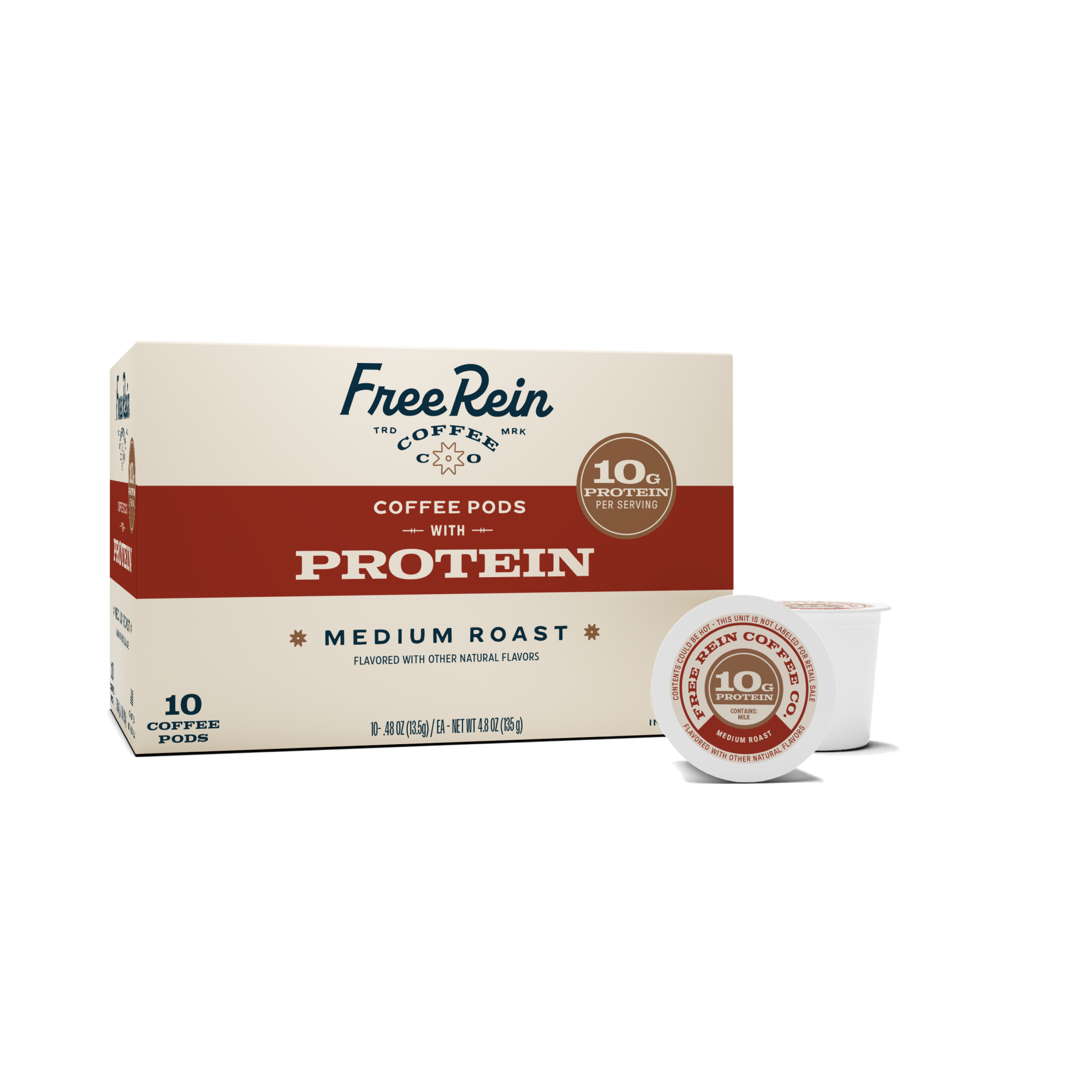 Free Rein All Coffee. Ground, Whole Bean & Pods.
